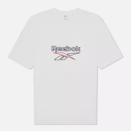 Мужская футболка Reebok Classic Vector, цвет белый, размер M