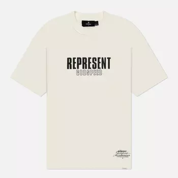 Мужская футболка REPRESENT Godspeed, цвет белый, размер L