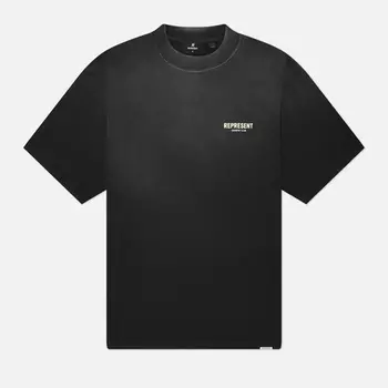 Мужская футболка REPRESENT Represent Owners Club Printed, цвет чёрный, размер M