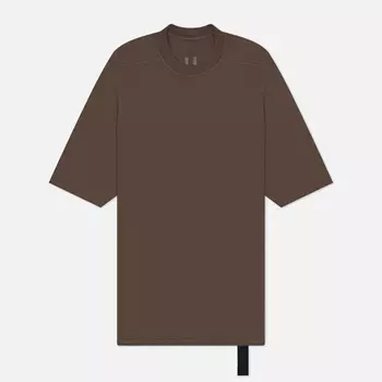 Мужская футболка Rick Owens DRKSHDW Hollywood Jumbo, цвет коричневый, размер M