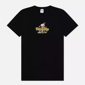 Мужская футболка RIPNDIP Caterpillar Garden, цвет чёрный, размер XL