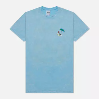 Мужская футболка RIPNDIP Lifes A Beach, цвет голубой, размер M