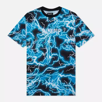 Мужская футболка RIPNDIP Nikola Embroidered, цвет синий, размер XL