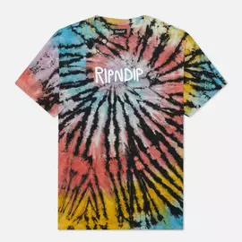 Мужская футболка RIPNDIP Rubber Logo, цвет , размер XL