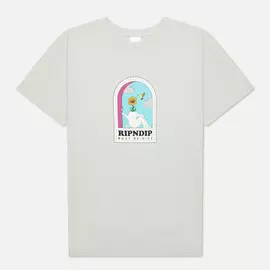 Мужская футболка RIPNDIP Window Daze, цвет серый, размер L