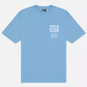 Мужская футболка ST-95 Jump Logo Print, цвет голубой, размер XS