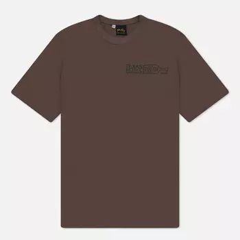 Мужская футболка Stan Ray Blues Brush, цвет коричневый, размер S