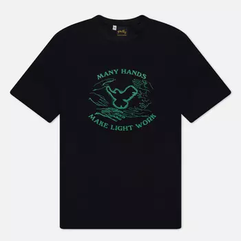 Мужская футболка Stan Ray Many Hands, цвет чёрный, размер S