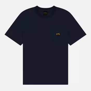 Мужская футболка Stan Ray Patch Pocket, цвет синий, размер XL