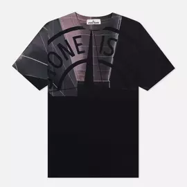 Мужская футболка Stone Island Urban 1, цвет чёрный, размер L