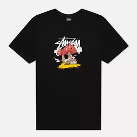 Мужская футболка Stussy Somethings Cookin, цвет чёрный, размер XXXL
