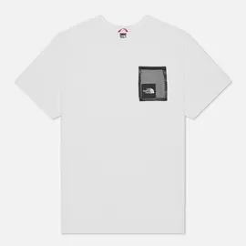 Мужская футболка The North Face Black Box Cut, цвет белый, размер S