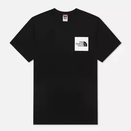 Мужская футболка The North Face Fine SS, цвет чёрный, размер M