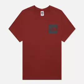 Мужская футболка The North Face Fine SS, цвет красный, размер M