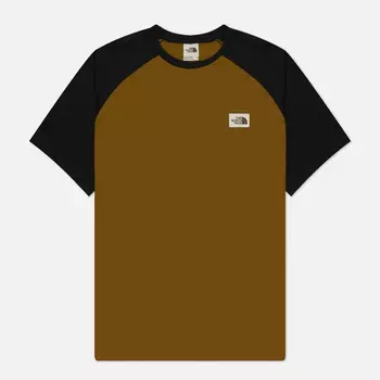 Мужская футболка The North Face Heritage, цвет оливковый, размер S