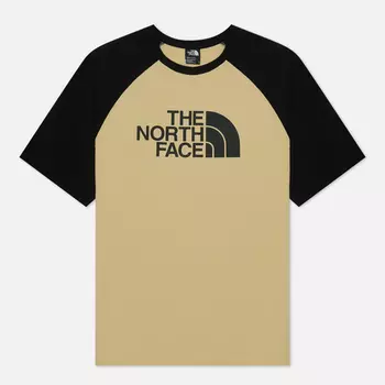 Мужская футболка The North Face Raglan Easy, цвет бежевый, размер XXL
