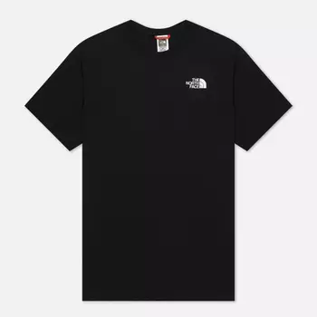 Мужская футболка The North Face Red Box, цвет чёрный, размер XXL