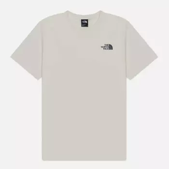 Мужская футболка The North Face Redbox Crew Neck, цвет бежевый, размер XXL