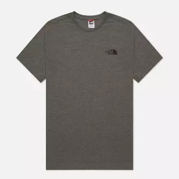 Мужская футболка The North Face Simple Dome, цвет серый, размер XXS