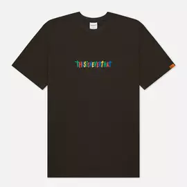 Мужская футболка thisisneverthat Dokkoi, цвет серый, размер L