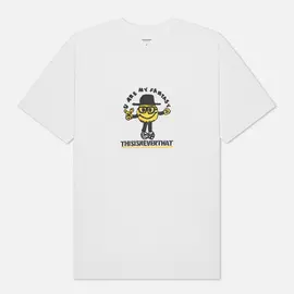 Мужская футболка thisisneverthat Goodman, цвет белый, размер XL