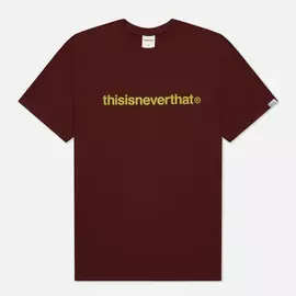 Мужская футболка thisisneverthat T-Logo, цвет бордовый, размер M