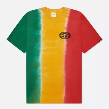 Мужская футболка thisisneverthat Vertical Tie Dye, цвет зелёный, размер S