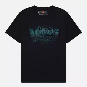 Мужская футболка Timberland Graphic Slub, цвет чёрный, размер XXL