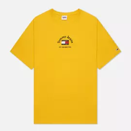 Мужская футболка Tommy Jeans Timeless Tommy 2, цвет жёлтый, размер XL