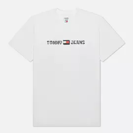 Мужская футболка Tommy Jeans x Sponge Bob Square Pants, цвет белый, размер XL