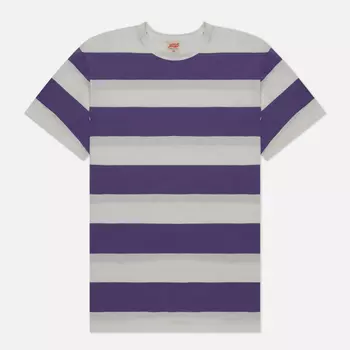 Мужская футболка TSPTR Border Stripe, цвет фиолетовый, размер XL