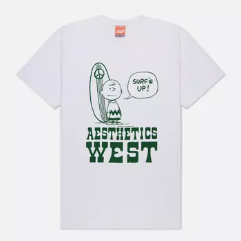 Мужская футболка TSPTR Surfs Up, цвет белый, размер XL