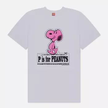 Мужская футболка TSPTR x Peanuts P Is For, цвет белый, размер XXL
