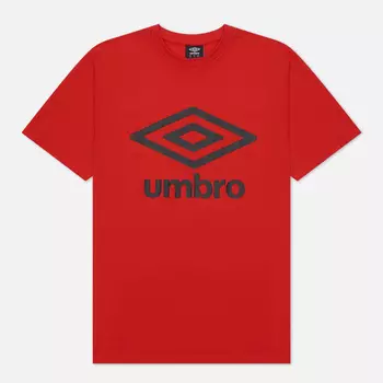 Мужская футболка Umbro FW Large Logo, цвет красный, размер M