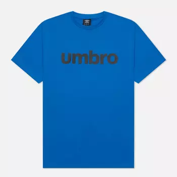 Мужская футболка Umbro FW Linear Logo Graphic, цвет синий, размер XXL