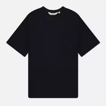 Мужская футболка Uniform Bridge Heavyweight Pocket, цвет чёрный, размер XXL