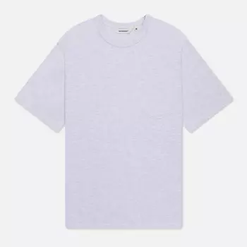 Мужская футболка Uniform Bridge Heavyweight Pocket, цвет серый, размер L