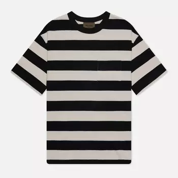 Мужская футболка Uniform Bridge Naval Stripe, цвет чёрный, размер XL