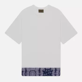 Мужская футболка Uniform Bridge Paisley, цвет белый, размер L