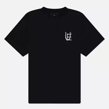 Мужская футболка uniform experiment Authentic Logo Wide, цвет чёрный, размер XL