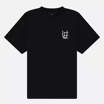 Мужская футболка uniform experiment Authentic Logo Wide, цвет чёрный, размер L