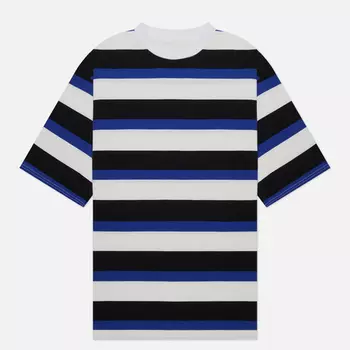 Мужская футболка uniform experiment Border Baggy, цвет чёрный, размер XL