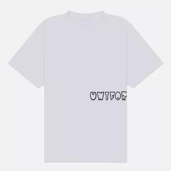 Мужская футболка uniform experiment x Koichi Yairi Authentic Wide, цвет белый, размер M