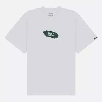 Мужская футболка Vans Flipside Loose, цвет белый, размер M