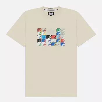 Мужская футболка Weekend Offender Alpha, цвет бежевый, размер XL