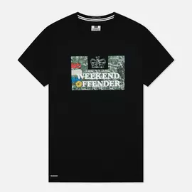 Мужская футболка Weekend Offender Badman, цвет чёрный, размер M