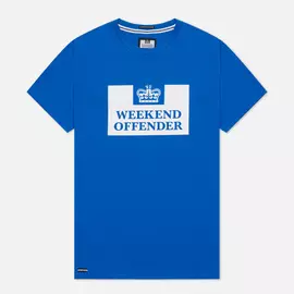 Мужская футболка Weekend Offender Prison AW21, цвет синий, размер XXL