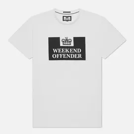 Мужская футболка Weekend Offender Prison Classics, цвет белый, размер M