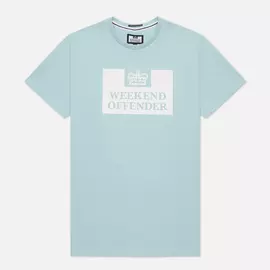 Мужская футболка Weekend Offender Prison SS21, цвет голубой, размер XXXL