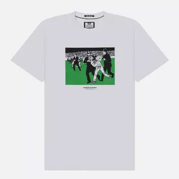 Мужская футболка Weekend Offender Saturday Kids, цвет белый, размер S